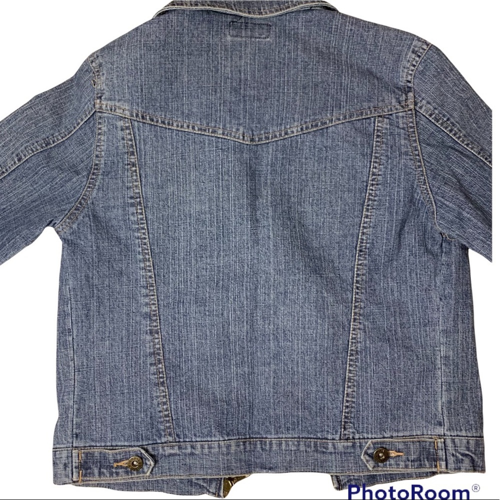 Plugg Jean Jacket Denim Medium - image 8